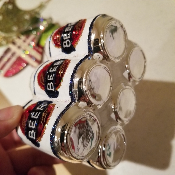 Old World Christmas Beer Ornament 6pk - Picture 5 of 5